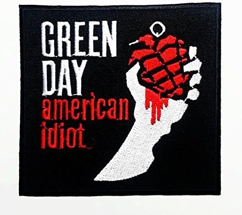 Green Day Patch Embroidered Iron on Patch # with Free Gift, By Jupeter