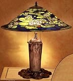 LAMPS BEAUTIFUL Tiffany Style Pond Lily Waterlilies Table Lamp by Meyda Tiffany--Excellent customer service--see our feedback.