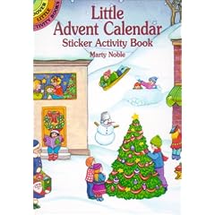 Little Advent Calendar Sticker Activity Book