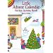 Little Advent Calendar Sticker Activity Book