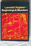 Beginnings and blunders : or, Before science began