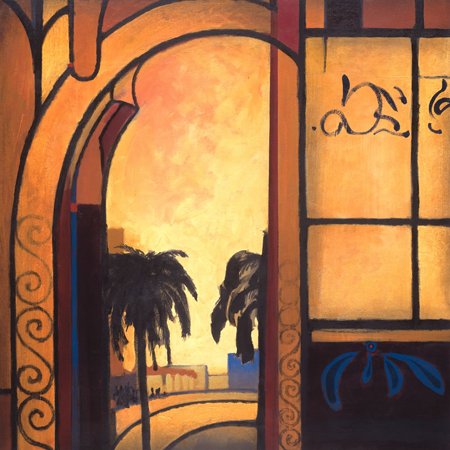 Joe Santana - Exotic Retreat I, Size: 32 x 32 Matte Finish