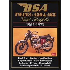 BSA Twins A50 and A65 Gold Portfolio 1962-1973 (Brooklands Books Road Test Series)