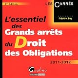 acheter livre occasion Lessentiel des grands arrêts du droit des obligations