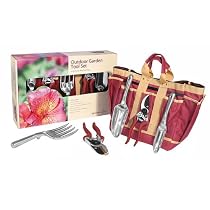 ThreeSixty Innovation Outdoor Tools Set - Burgundy