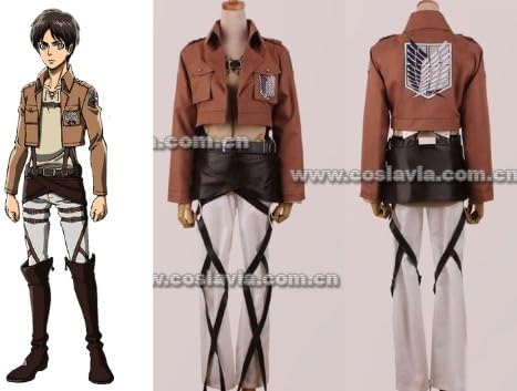 Systemic giant three-dimensional mobility equipment belt with Cosplay Costume Set [ MEOW ] original march without (cosplay) investigation Corps version / Ellen / aluminate / Mikasa / Revival Lieutenant / Judge / Sasha / Jean , etc. cloak boots