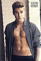 Justin Bieber - Music / Personality Poster / Print (Open Shirt / Abs / Calvin Kleins) (Size: 24" x 36")