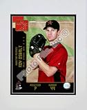 Roy Oswalt 2008 Studio Double Matted 8O x 10O Photograph (Unframed)