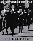 Rat Pack (Silver) White Wood-Mounted Music Poster Print - 16 X 20