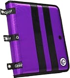 Case-it Locker Ringer Accessory Presentation Binder with 1-Inch O-Rings, Purple, PRE-02-PUR