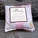 French Lavender sachets, Bella Baby Girl Printed fabric 4''x4''. Set of 2
