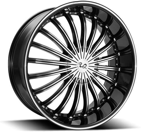 20" Inch U2 29 Black Machine Wheels Rims Only |ASANTI LEXANI FORGIATO DUB INIFINITY AUDI MERCEDES BMW