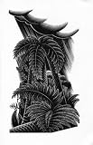 FERNS poster print. Paul Landacre, wood engraving from the book FLOWERING EARTH, 1939. (Print measures 11x17 inches).