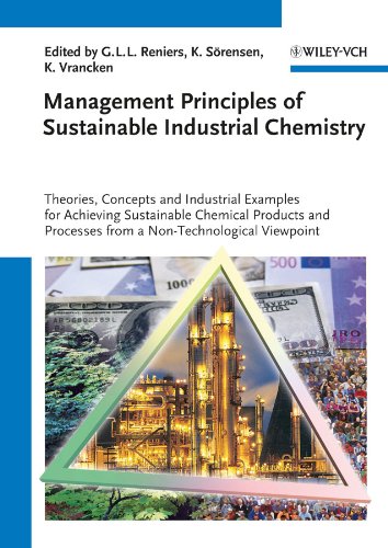 Management Principles of Sustainable Industrial Chemistry: Theories, Concepts and Indusstrial Examples for Achieving Sustainable Chemical Products and Processes from a Non-Technological Viewpoint