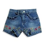 Bianni - Girls Jean Shorts, Denim Blue (Size 5)