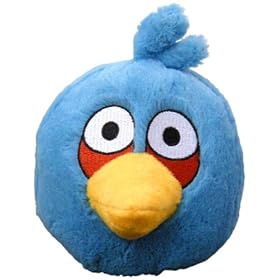  Angry Birds 8 inch Plush Blue Bird with Sound