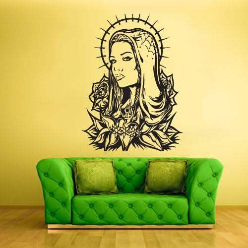 Wall Vinyl Sticker Decals Decor Art Virgin Mary Prayer Pray God Jesus Christianity (Z2130)