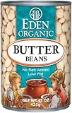 Eden Organic Butter Beans, 15-Ounce Cans (Pack of 12)