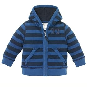 The Children's Place Baby-Boys Striped Zip-up Hoodie