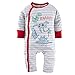 Big Elephant Baby Boys' 1 Piece Snap-Up Long Sleeve Romper Pajama G84