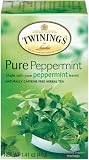 Twinings Pure Peppermint Herbal Tea, 1.41-Ounce Boxes (Pack of 6)