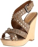 True Religion Womens Saga Wedge Sandal Sandal