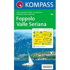 Foppolo, Valle Seriana: Wander-, Bike- und Skitourenkarte. 1:50.000