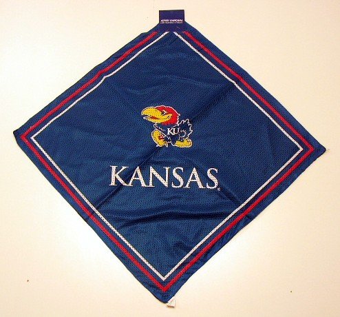 Kansas Univ. KU Jayhawks Jersey Mesh Bandana Scarf