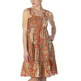 Juniors' Mossimo Supply Co. Tiered Dress - Orange Print