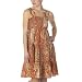 Juniors' Mossimo Supply Co. Tiered Dress - Orange Print