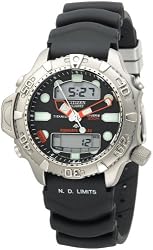 Citizen Men's JP1040-09E Aqualand Duplex Ana-Digi Dive Watch