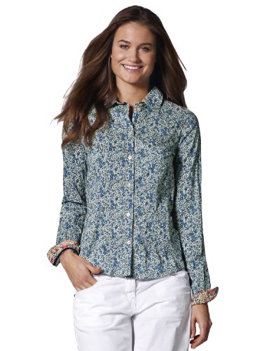 BOGNER FIRE + ICE Damen Bluse Zahira2, blue multicolor, 42, 5455-1994 Preisvergleich