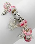Adorable Butterfly Pandora Style Bracelet