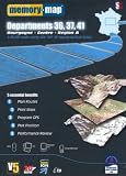Memory-Map Standard Edition France - Departments 36, 37, 41 - Bourgogne - Centre - Region A
