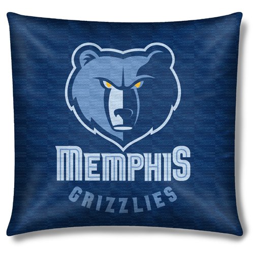 Memphis Grizzlies NBA Toss Pillow (18x18")"