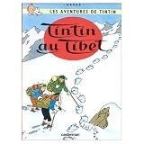 Les Aventures de Tintin / Tintin au Tibet (French edition of Tintin in Tibet) / Book and DVD Package