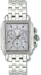 Diamond Chronograph White Dial