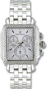 Unisex Watch Sartego SDWT391S Diamond Chronograph White Dial