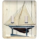 Double Switchplate - SailBoat