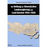 Die Stellung der Slowenischen Landesregierung zum Land Kärnten 1918-1920