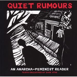 Quiet Rumors: An Anarcha-Feminist Reader Zine Cover