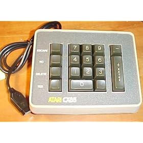 Atari Cx85 Numeric Keypad Numpad Used with Additional Progams, Owner's Manual, and Technical Reference Notes. Work with Atari 800, 810 Disk Drive.