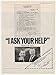 1968 Richard M Nixon Spiro Agnew Political Campaign Print Ad