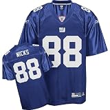 Reebok New York Giants Hakeem Nicks Replica Jersey Large