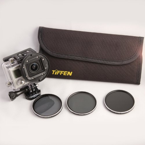 GoPro Hero 3 Filter Adapter 55mm BlurFix3 SO Naked Filter Set CPL. ND 6