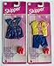 Set of 4 outfits Barbie Skipper Teen Time Fashions