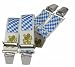 Hosenträger mit 4 extra starken Clips Bayern