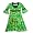 Girlfriends by Anita G - Girls Long Sleeve Dress, Green (Size 5/6)