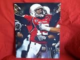 San Francisco 49ers Nate Davis Autographed Ball State Cardinals 8x10 Photo, Proof Photo of Nate Signing for Us.