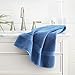Amazon Brand – Pinzon Heavyweight Luxury Cotton Hand Towel - 30 x 20 Inch, Marine